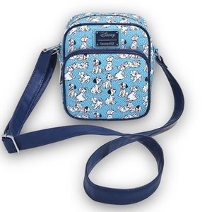 Loungefly 101 Dalmatians all-over print crossbody bag